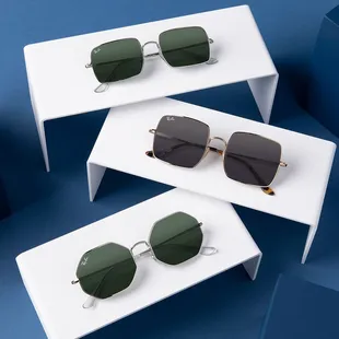 a pair of sunglasses on a table