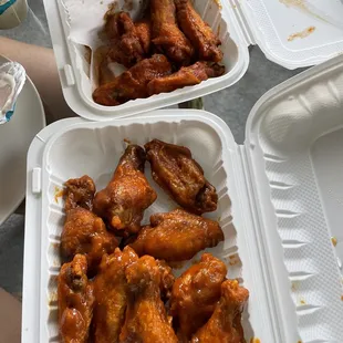 24k gold (bottom) hot lemon pepper (top)