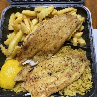 Lemon Pepper Grilled Cat Fish