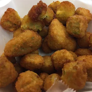 Perhaps the best fried okra ever, and I'm from North Carolina.