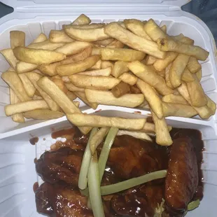 Honey bbq Wings (5 Pieces)