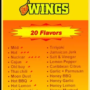 menu, pizza