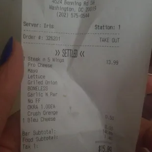 Clearly says steak and cheese, drove 1hr home to open up a chicken and cheese. He wouldnt replace it