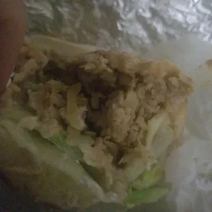 Does this look like steak? Clearly chicken. He said he cant replace it if i eat it despite me being hungry as fuck and living 1 hr away.