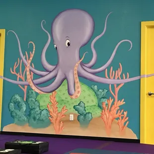 suite 150 has a girls and boys restroom, and so glad they both have changing tables