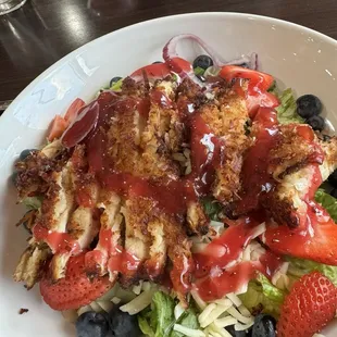 Coconut chicken salad