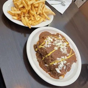 Coney Special and fries
