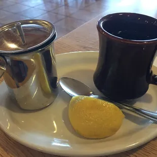 That actually gave me a quarter of a lemon instead of those pathetic dried out little wheels of lemon.