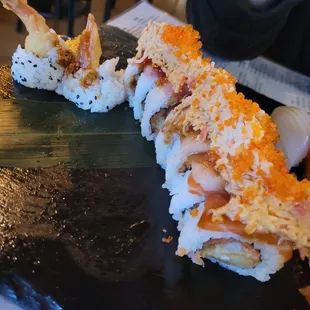 Some leftover Ichiban! Amazing and crisp shrimp!!