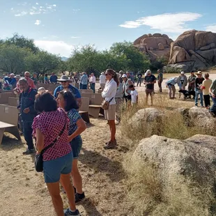 Sa  About 100 attended