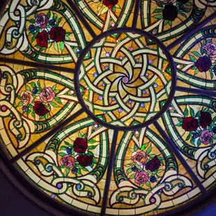 Bottom of the boat ceiling