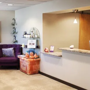 Amethyst Mind Body Synergy office entry.