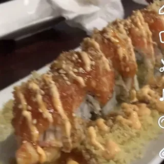 Crunchy Sake Roll