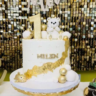 Milen's 1st birthday cake