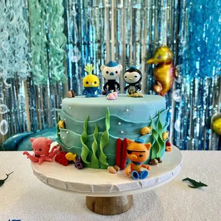 Octonauts birthday cake