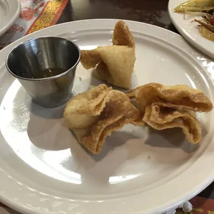 cream cheese wontons