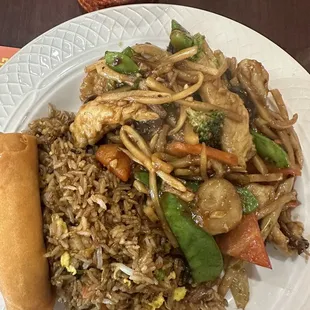 Pork with Garlic Sauce Lunch Special Combo