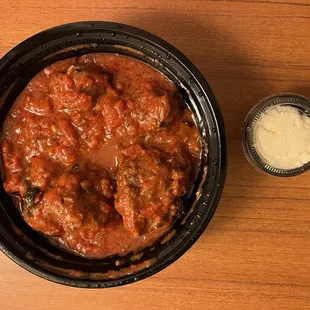 HOMEMADE MEATBALLS &amp; FRESH RICOTTA