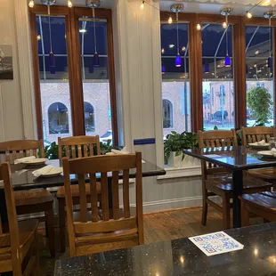 View to the outside bright