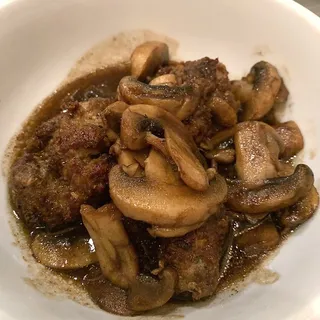 Meatballs (3) with Mushrooms in Marsala Sauce