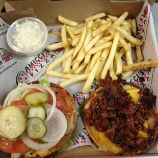 burgers, burger, food