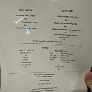 Menu 2/2025