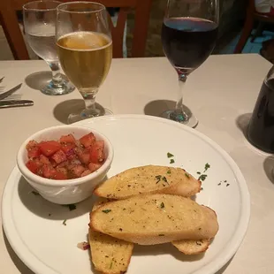 Bruschetta-- need to add Basil or maybe salt?