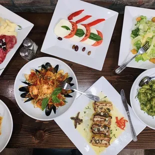 sushi and sashimi, food