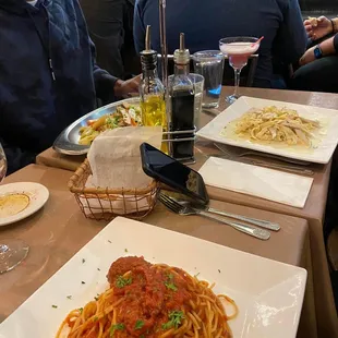 Spaghetti and Meatballs