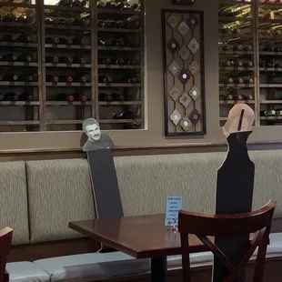 Wine racks and Bert Reynolds