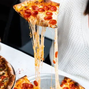pizza, food