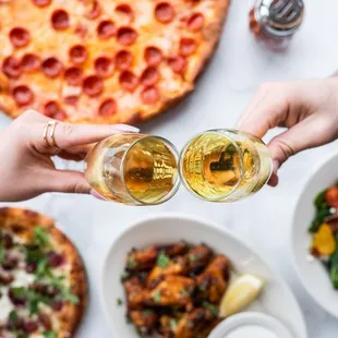 pizza, food