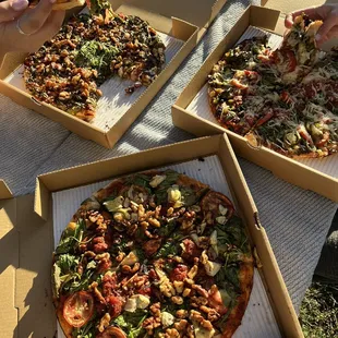 Vegan Artichoke Pizza Vegan Black Bean Pizza The Emilia Pizza