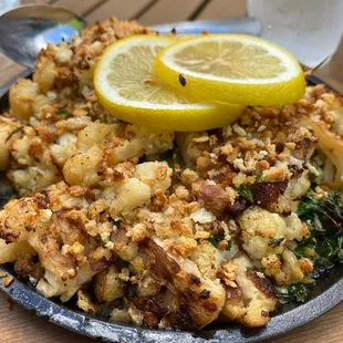 Oven-Roasted Cauliflower very good!