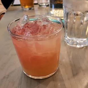 Mixed drink that a table mate had