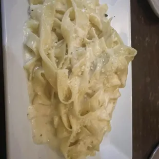 Fettuccine Alfredo.  Is amazing!