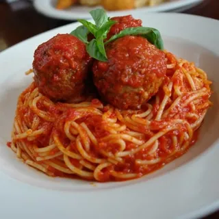 Kids Spaghetti and Meatballs