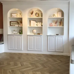 a view of the dining room