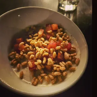 Horchata panna cotta