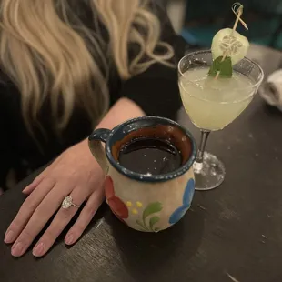 Ponche, Cucumber gimlet