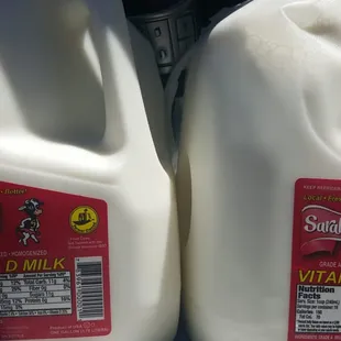 2 Gallons of milk $5.00 what a deal
