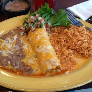 Chicken enchilada amigito!