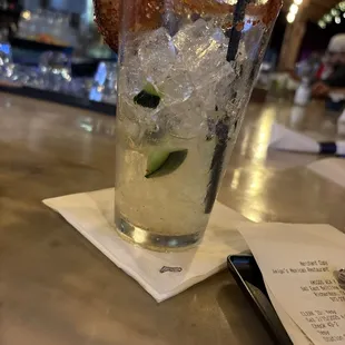 Cucumber margarita