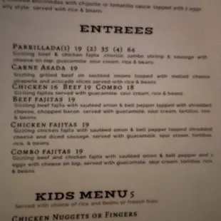 2-18-2023 Menu