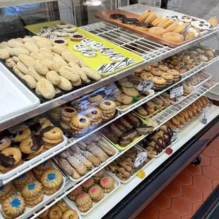 a variety of doughnuts