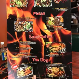 Menu...side 2