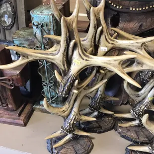 Cross made of antlers!