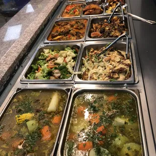 Variety of buffet