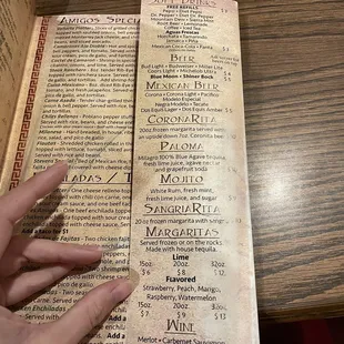 Drink Menu
