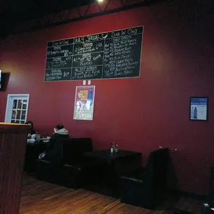 Great food! Try the Buffalo tenders.